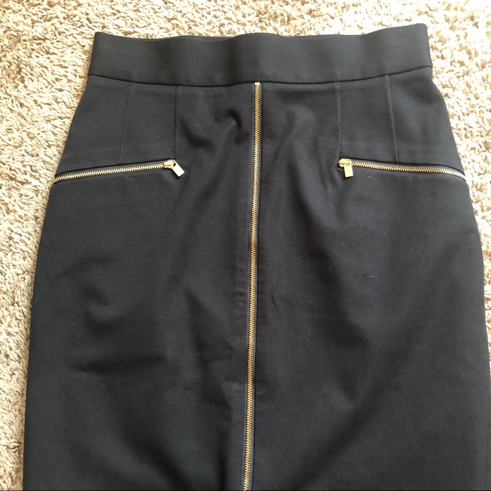 NWOT BANANA REPUBLIC Black Pencil Skirt - Picture 5 of 8